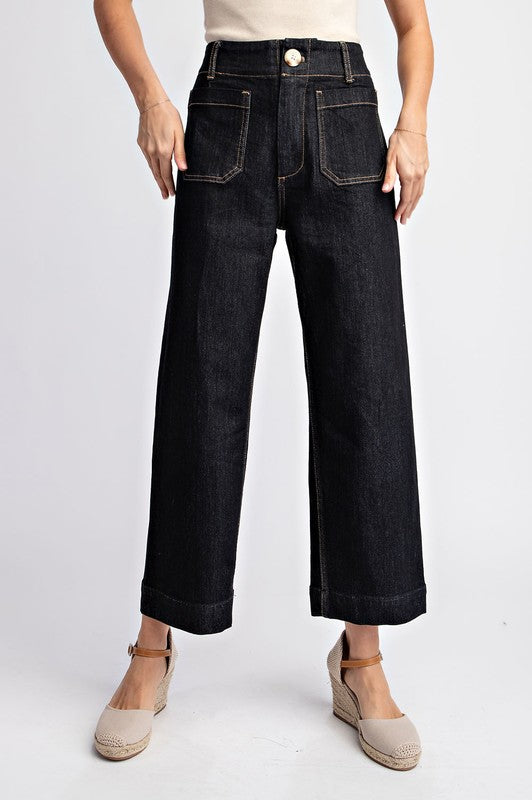 the Miko Black Denim Pants