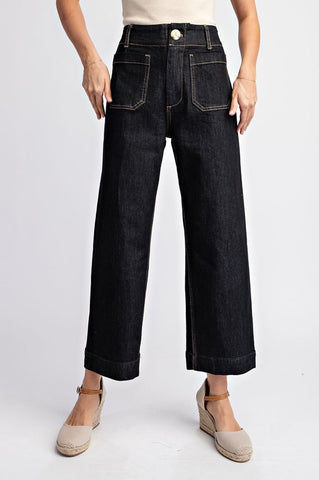 the Miko Black Denim Pants