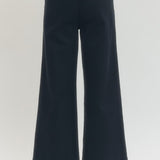 The Bradie - Navy Scalloped Hem Pants