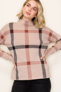 the Olivia Plaid Sweater