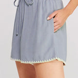 The Sanibel Stitch Trim Shorts
