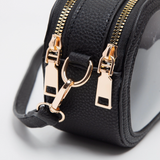 Double Zipper Oval Clear Gameday/Stadium Bag