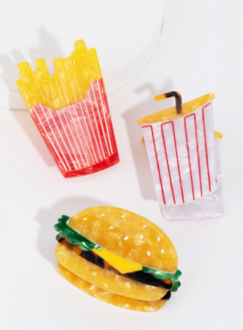 Food Themed Hair Claw