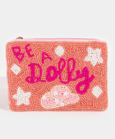 Be A Dolly Beaded Coin Purse