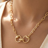 Adjustable Chain Link Chain Necklace