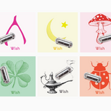 Wish Capsules Vintage Letterpress Asst (Copy)