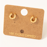 Mini Horseshoe Post Stud Earrings
