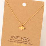 Mini Bee Pendant Necklace