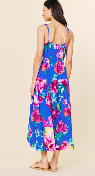 the Summer braided midi dress