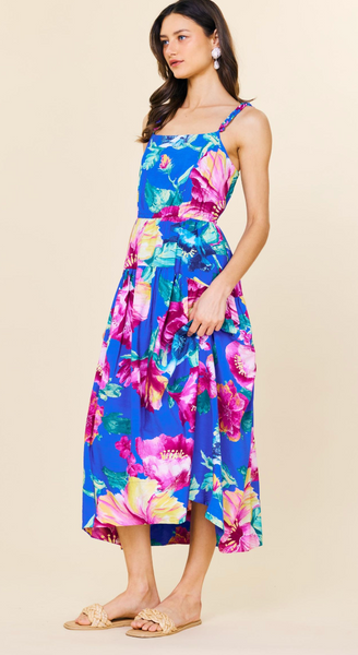 the Summer braided midi dress