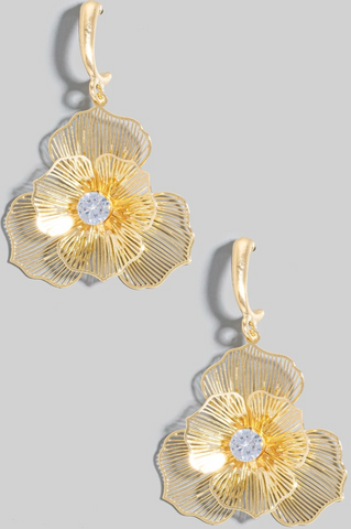 Flower Dangle Earrings