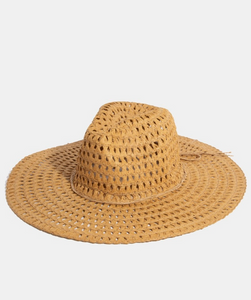 Straw Braid Floppy Hat