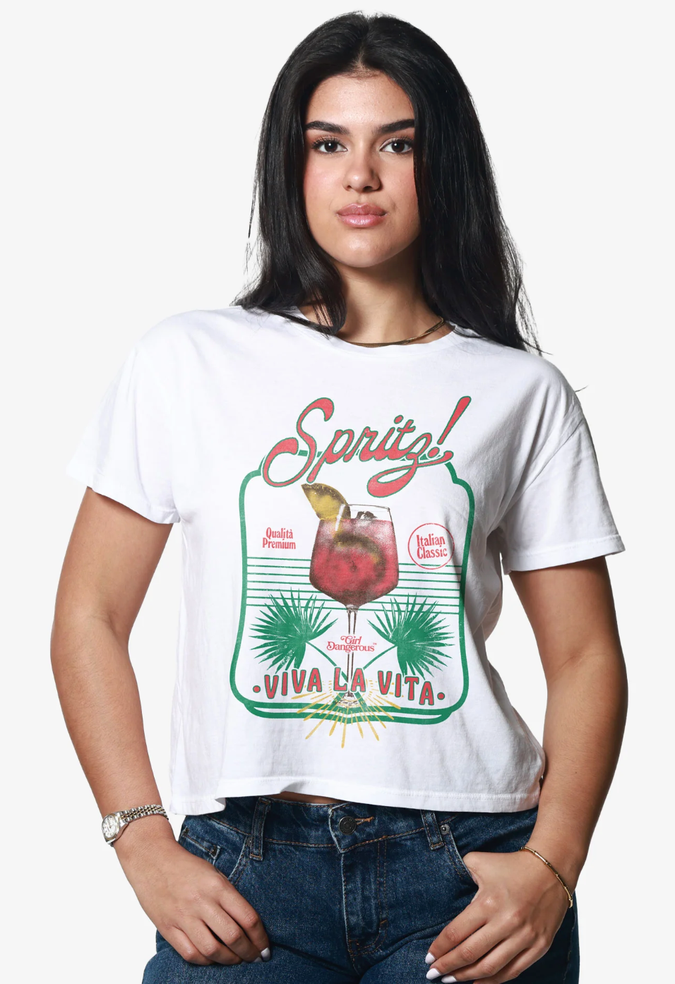 Spritz Viva! Graphic T-shirt - Girl Dangerous