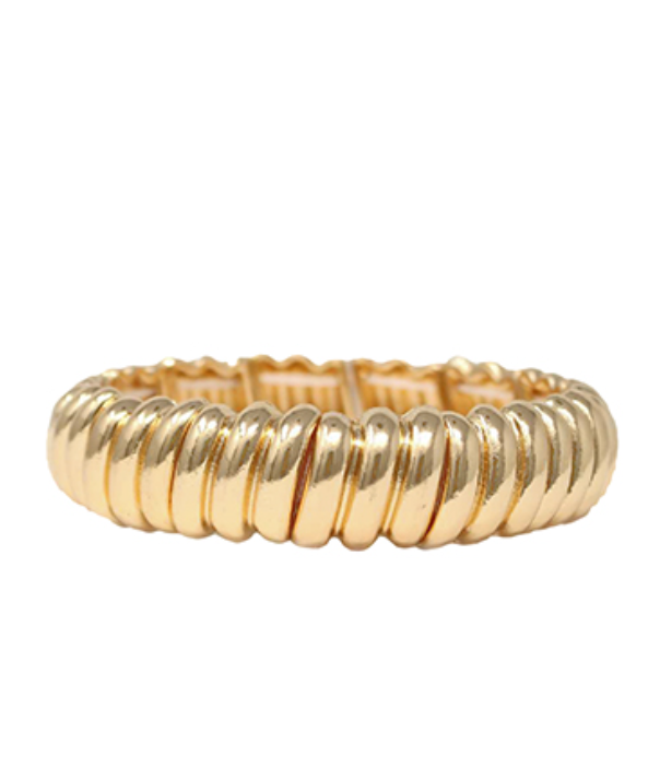 Gold - Cobra Stretch Bracelet