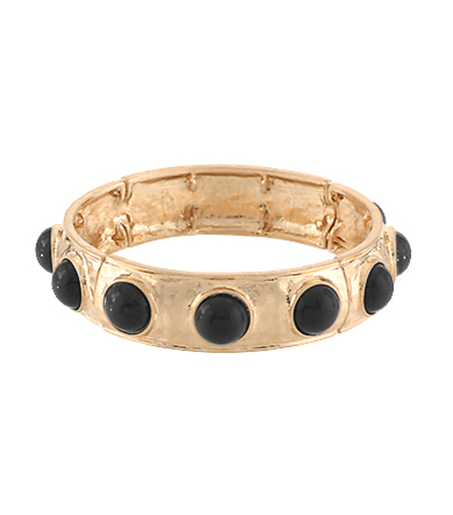 Black Dome Station Bracelet
