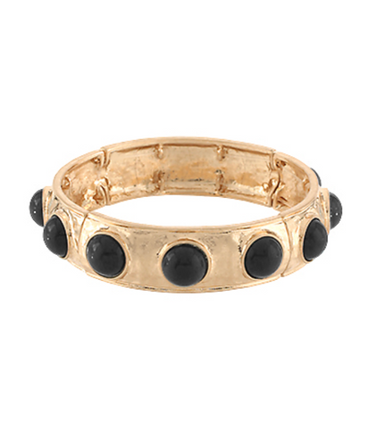 Black Dome Station Bracelet