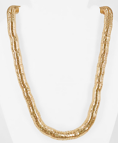 Gold Slinky Necklace