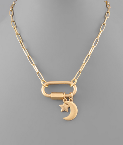 Star & Moon Necklace