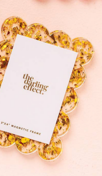 Mini Acrylic Picture Frame Magnet  - 8 colors