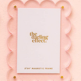 Mini Acrylic Picture Frame Magnet  - 8 colors