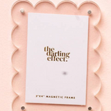 Mini Acrylic Picture Frame Magnet  - 8 colors