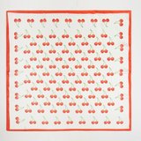 Cherry Fruit Print Bandana Scarf