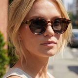 Round Double Bridge Sunglasses