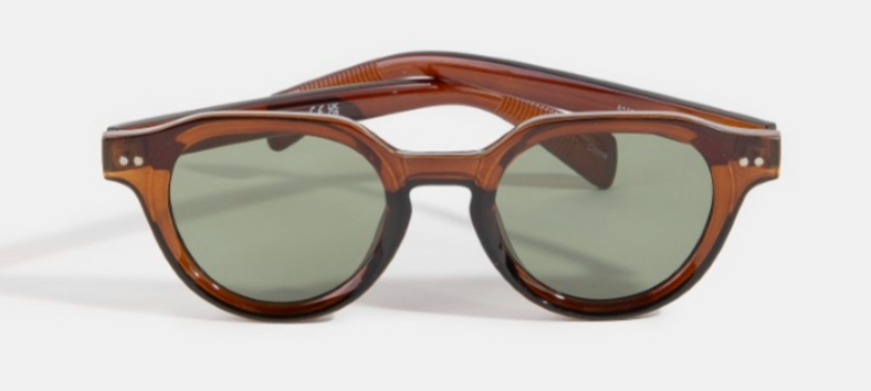 Round Double Bridge Sunglasses