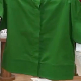 The Maris Pop Collar Button Top
