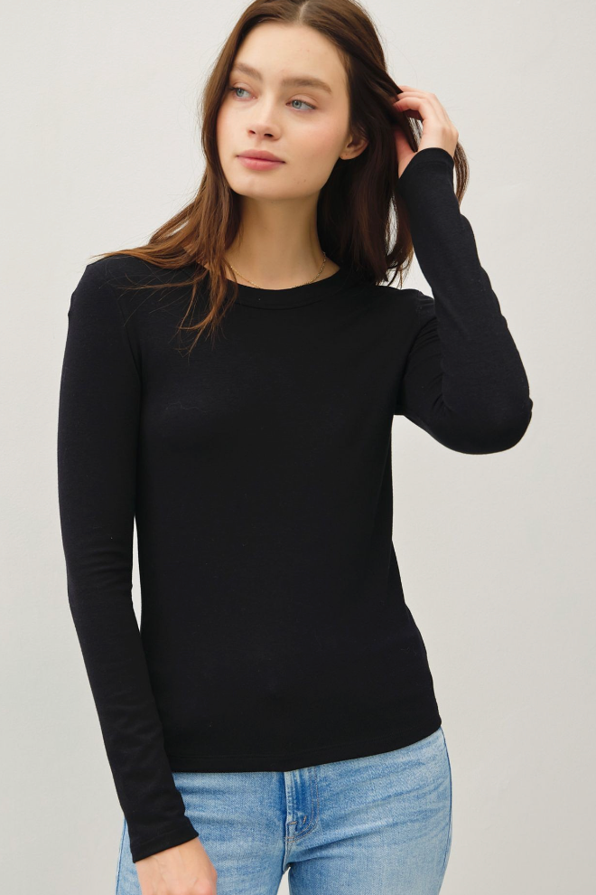the Jane Long Sleeve Super Soft Tee