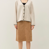 The Oleander Faux Suede Skirt