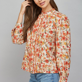 The Fiona Floral Blouse