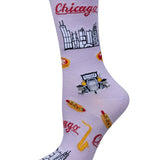 Chicago Bamboo Crew Socks