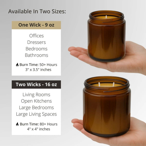 Relax, Girl | All-Natural Scented Candle: Lavender Garden | 9 oz