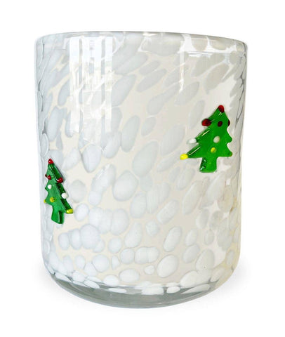 Christmas Tree Farm Holiday Confetti Icon 12oz Candle