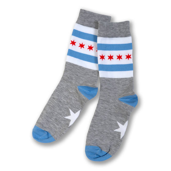 Chicago Flag Socks
