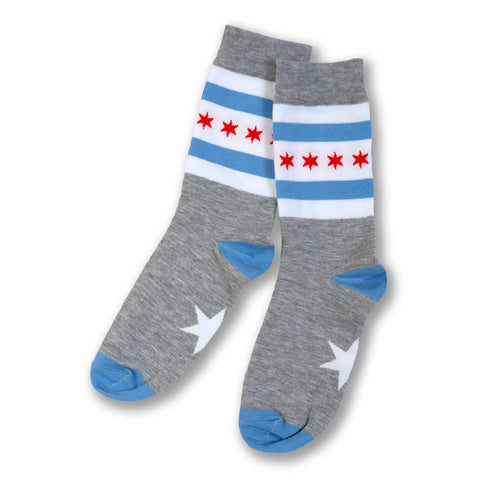 Chicago Flag Socks