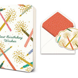 Sparkling Wish Deluxe Greeting Card