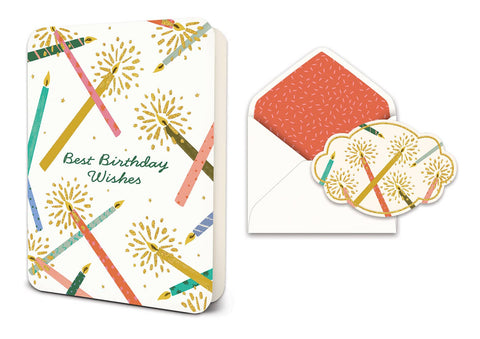 Sparkling Wish Deluxe Greeting Card