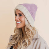 Two Tone Basic Beanies