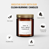 Relax, Girl | All-Natural Scented Candle: Lavender Garden | 9 oz