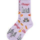 Chicago Bamboo Crew Socks