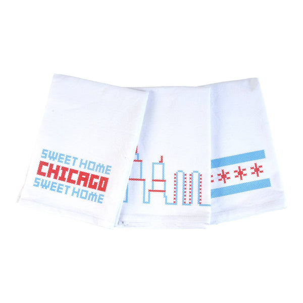 Sweet Home Chicago Dish Towel