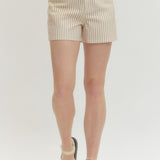 The Annika Striped Shorts