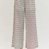 The Nina Block Print Pants