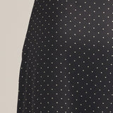 The Lilith Polka Dot Lace Trim Skirt