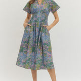 The Wren Floral Zip Dress
