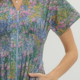The Wren Floral Zip Dress