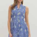 The Kayla Gingham Short Dress