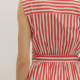 The Austin - Red Stripe Dress